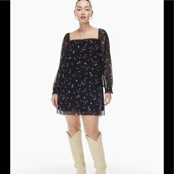 aritzia Wilfred Alana Dress Spring Medley Pink - Picture 4 of 5